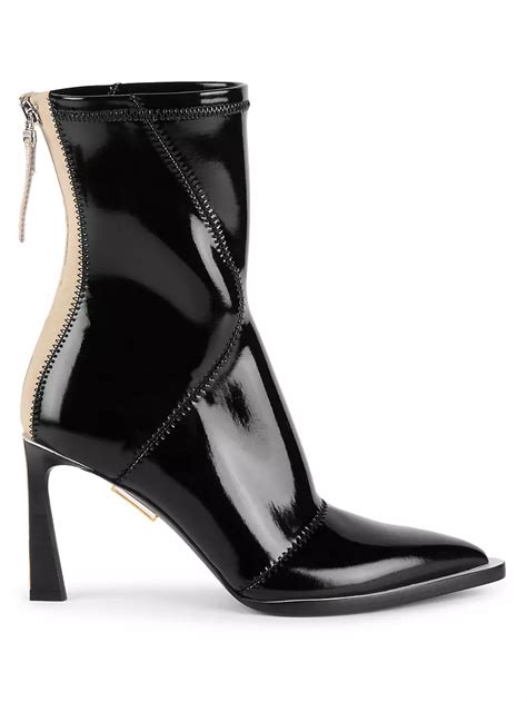 fendi neoprene booties with ff harness|fendi booties saks.